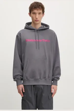 This Is Never That Bavlněná mikina T-Logo Hoodie pánská, barva, s kapucí, s aplikací, TN243TSWHO01