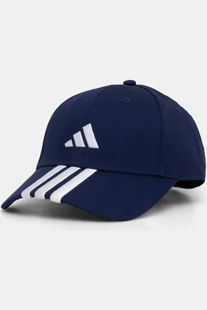 adidas Bavlněná baseballová čepice BBALL 3S CAP NL tmavomodrá barva, s aplikací, JP0384