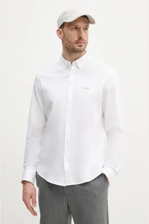 HUGO BOSS Košile pánská, barva, regular, s límečkem button-down, 50533163