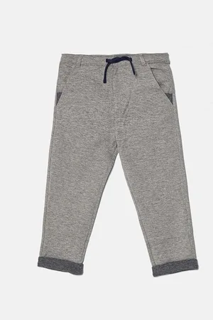 Benetton Dětské kalhoty barva, melanžové, 3F1YGF044
