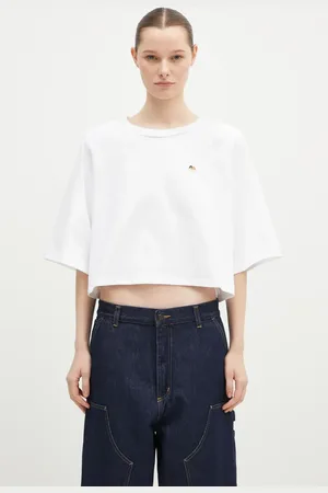 Fiorucci Bavlněné tričko Angel barva, W01FPTSH106CJ01WH01