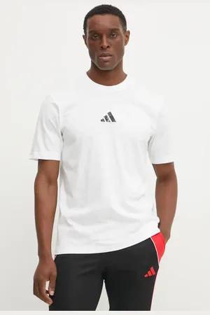 adidas Bavlněné tričko M C PHOTO TEE barva, s potiskem, JN6951