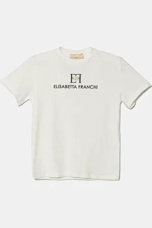 Elisabetta Franchi Dětské tričko barva, EFTS229.0.JE006