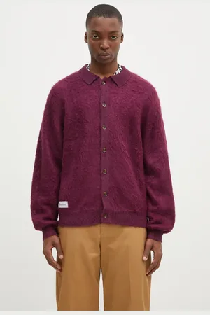 Butter Goods Kardigan Mohair Button Up Knitted Shirt pánský, barva, BG243400