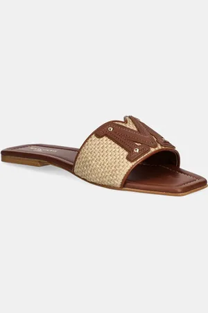 Guess Pantofle RAMADA RAFIA SLIDE dámské, barva, 5GGZ39 7329A