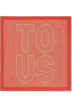 TOUS Hedvábný šátek TEXTIL barva, 2002200809