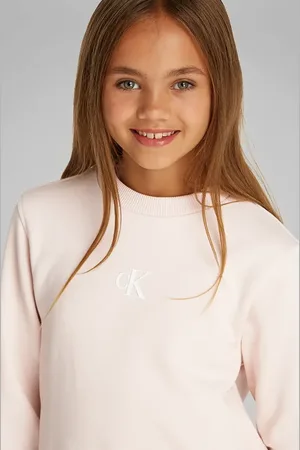Calvin Klein Dětská mikina barva, hladká, IG0IG02958