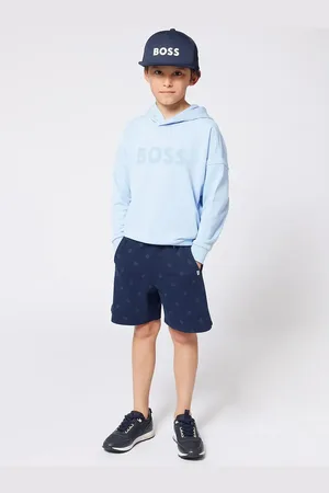 HUGO BOSS Dětská mikina barva, s potiskem, J52028