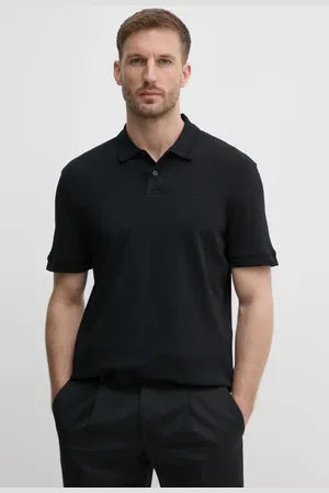 HUGO BOSS Bavlněné polo tričko barva, 50520109