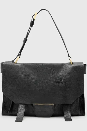 AllSaints Kožená kabelka URSA barva, W115XC