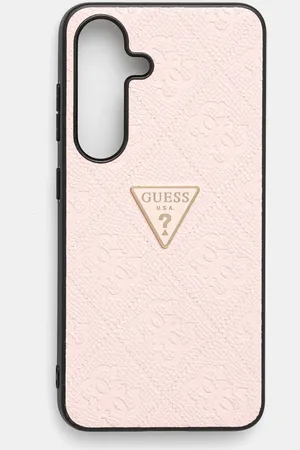 Guess Obal na telefon Samsung Galaxy S25 barva, GUHCS25SPGP4STRP