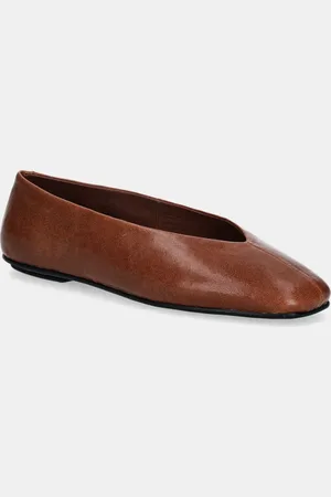 Jeffrey Campbell Kožené baleríny Fathom barva, JC-1528-1-7