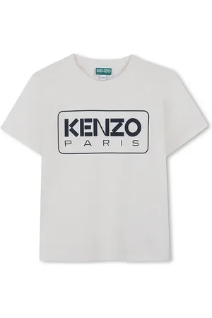 Kenzo Dětské bavlněné tričko barva, s potiskem, K61142