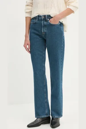Pepe Jeans Džíny STRAIGHT JEANS HW ROBYN dámské, high waist, PL204901EF2