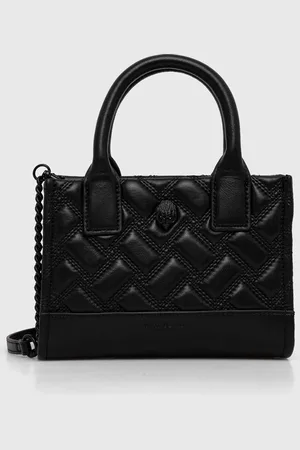 Kurt Geiger Kožená kabelka XS KENSINGTON SQ TOTE DR barva, 2733400109