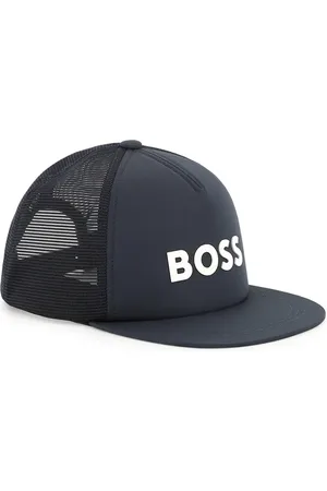 HUGO BOSS Dětská baseballová čepice tmavomodrá barva, s potiskem, J51686