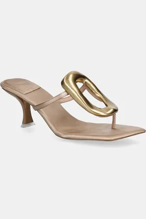 Jeffrey Campbell Pantofle Linq-Up dámské, barva, na podpatku, JC-1131-2-7