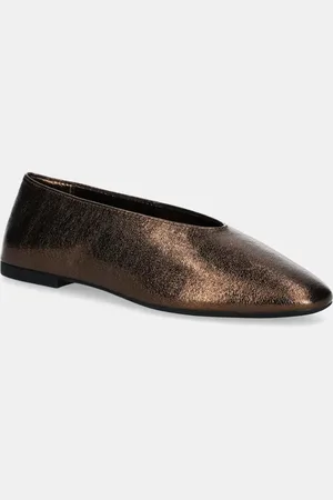 Jeffrey Campbell Kožené baleríny Romp barva, JC-1268-2-23