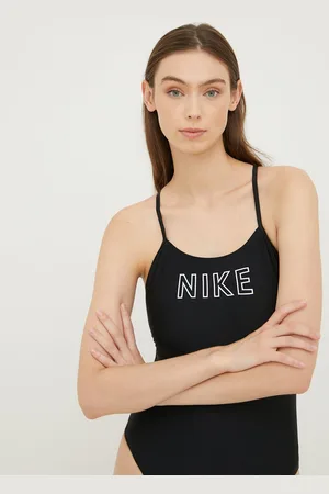 Nike Jednodílné plavky Cutout barva, měkký košík