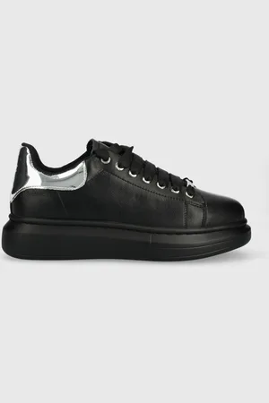 GOE Kožené sneakers boty barva, LL2N4012