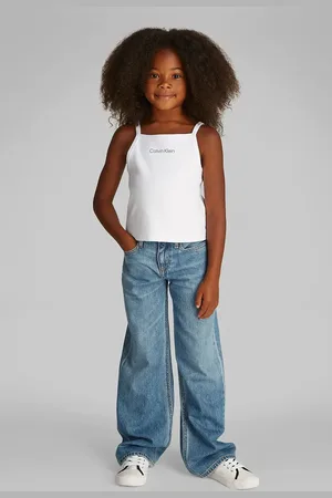 Calvin Klein Dětský bavlněný top barva, IG0IG02868