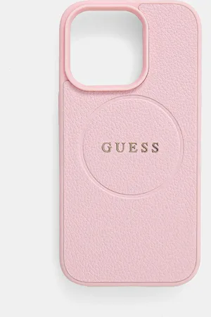 Guess Obal na telefon iPhone 16 Pro 6.3 barva, GUHMP16LPGHSMMP