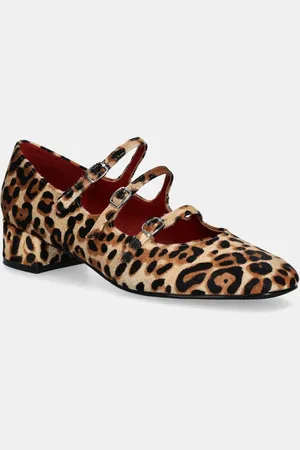 Jeffrey Campbell Kožené lodičky MARCIE-F barva, na podpatku, JCD-162-13-06