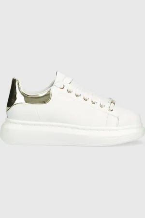 GOE Kožené sneakers boty barva, LL2N4011