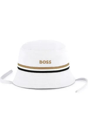 HUGO BOSS Dětský bavlněný klobouk barva, J51677