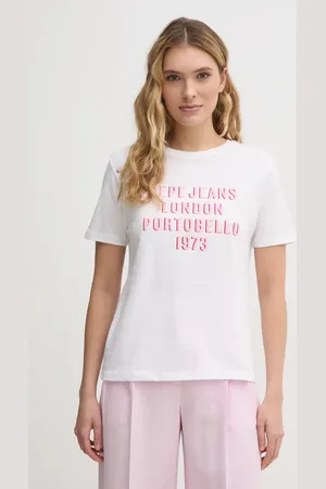 Pepe Jeans Bavlněné tričko RUBY barva, PL506027