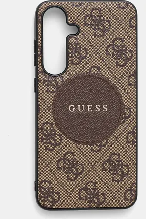 Guess Obal na telefon Samsung Galaxy S25+ barva, GUHMS25MP4PGRSGW