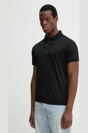 Karl Lagerfeld Bavlněné polo tričko barva, 552200.745000