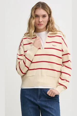 Pepe Jeans Svetr PRISCILLA dámský, barva, lehký, PL702272