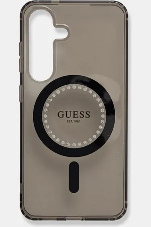 Guess Obal na telefon Samsung Galaxy S25 barva, GUHMS25SPFTDTEK