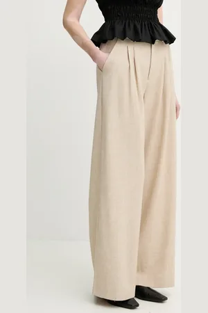 Gestuz Kalhoty dámské, barva, jednoduché, high waist, 10909871