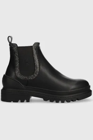 U.S. Polo Assn. Nízké kozačky BRUNA dámské, barva, na plochém podpatku, BRUNA012W/CY1