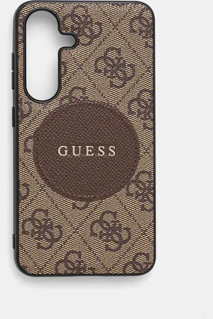 Guess Obal na telefon Samsung Galaxy S25 barva, GUHMS25SP4PGRSGW