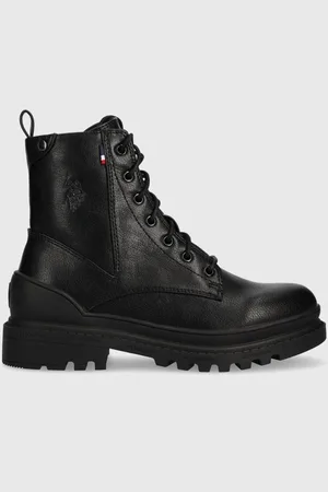 U.S. Polo Assn. Nízké kozačky BRUNA dámské, barva, na plochém podpatku, BRUNA009W/CY1