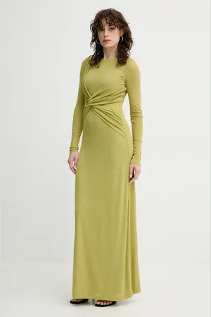 Nanushka Šaty ROZAL barva, maxi, NW25RSDR16464