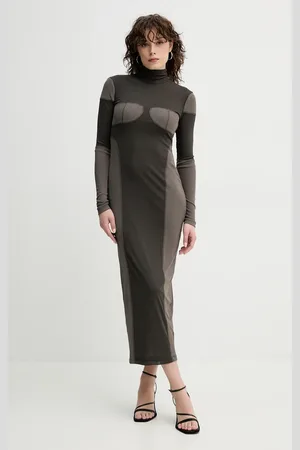 Nanushka Šaty IMELDA barva, maxi, NW25RSDR16275