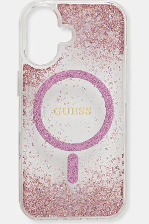 Guess Obal na telefon iPhone 16 barva, GUHMP16SRGRGEP