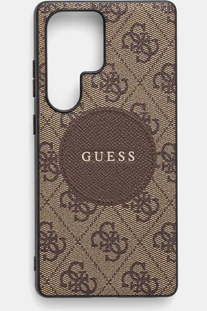 Guess Obal na telefon Samsung Galaxy S25 Ultra barva, GUHMS25LP4PGRSGW