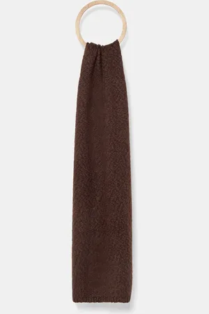 Calvin Klein Šátek z vlněné směsi barva, hladký, K60K612612