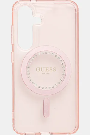 Guess Obal na telefon Samsung Galaxy S25 barva, GUHMS25SPFTDTEP