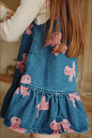 Konges Sløjd Dětské bavlněné šaty MAGOT DRESS GOTS barva, mini, KS102921