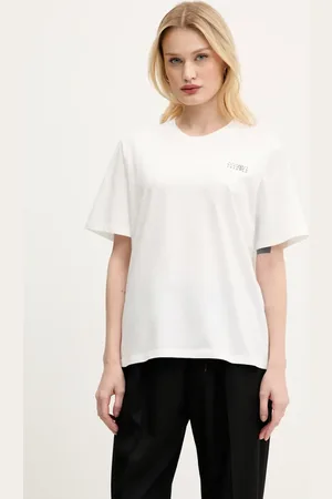 Maison Margiela Bavlněné tričko barva, S52GC0336
