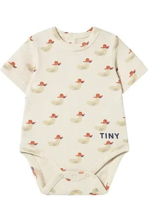 Tiny Cottons Kojenecké body DUCKS RIB BODY SS25-359