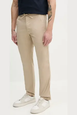 Pepe Jeans Kalhoty PULL ON COMFORT CHINO pánské, tmavomodrá barva, jednoduché, PM211866