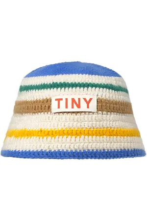 Tiny Cottons Dětský klobouk MULTICOLOR STRIPES BUCKET HAT barva, SS25-417