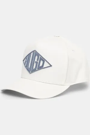 HUGO BOSS Bavlněná baseballová čepice barva, s aplikací, 50539552